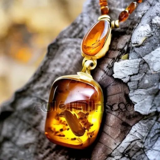 Amber on Wood